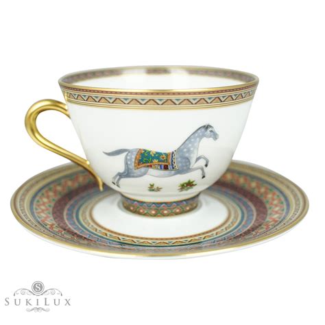 hermes tea set price|hermes espresso cup set.